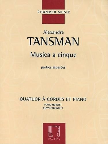 Cover image for Musica a Cinque: String Parts