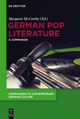 Cover image for German Pop Literature: A Companion