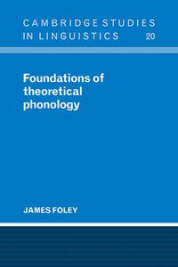 Cover image for Foundations of Theoretical Phonology