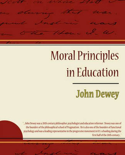 Cover image for Moral Principles in Education