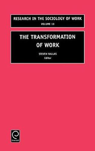 Cover image for The Transformation of Work