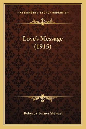 Cover image for Loveacentsa -A Centss Message (1915)