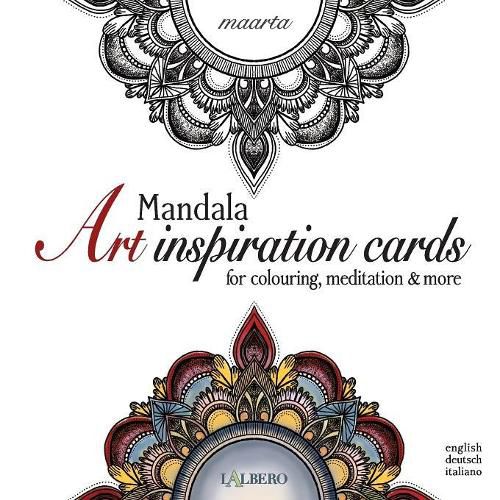 Cover image for Mandala Art inspiration cards: for colouring, meditation & more