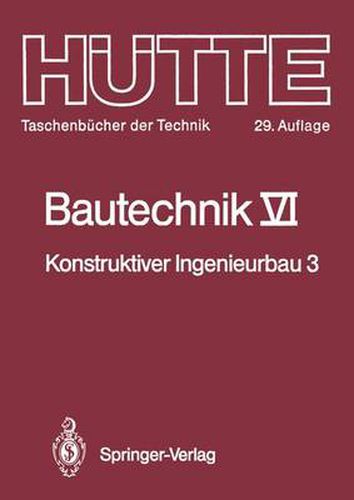 Cover image for Bautechnik: Konstruktiver Ingenieurbau 3: Massiv- und Stahlbau