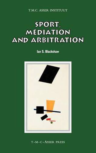 Cover image for Sport, Mediation and Arbitration