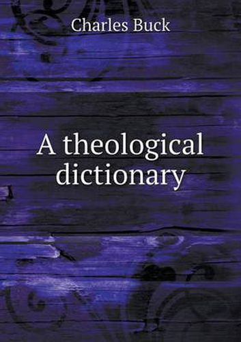 A theological dictionary