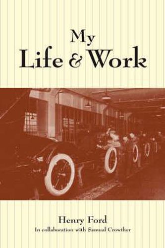 Cover image for My Life and Work