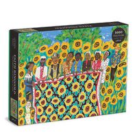 Cover image for Faith Ringgold The Sunflower Quilting Bee at Arles 1000 Piece Puzzle