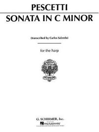 Cover image for Sonata In C Minor For The Harp