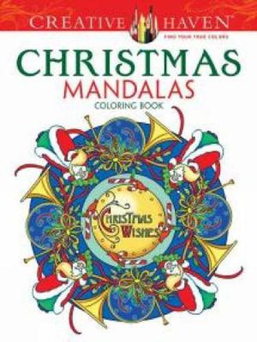 Cover image for Creative Haven Christmas Mandalas Coloring Book