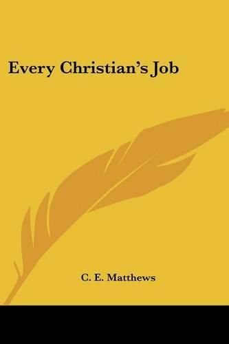 Cover image for Every Christian's Job