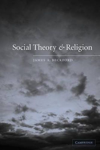 Cover image for Social Theory and Religion