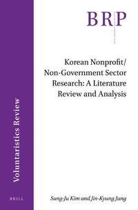 Cover image for Korean Nonprofit/Non-Government Sector Research: A Literature Review and Analysis