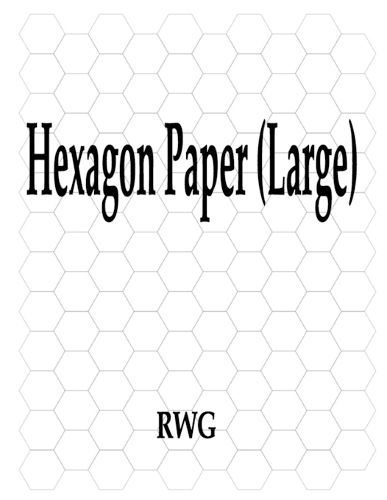 Cover image for Hexagon Paper (Large)
