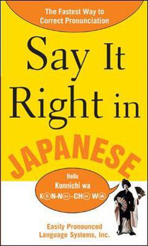 Cover image for Say It Right In Japanese