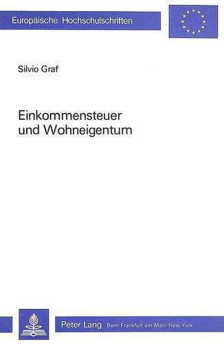 Cover image for Einkommensteuer Und Wohneigentum