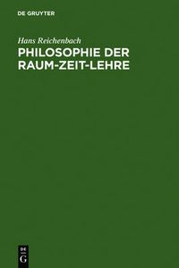 Cover image for Philosophie Der Raum-Zeit-Lehre