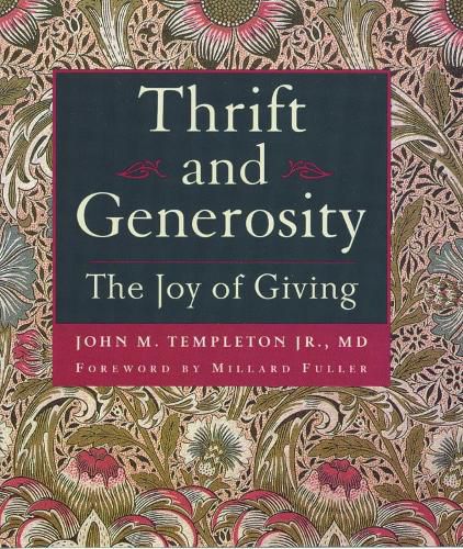 Cover image for Thrift and Generosity: The Joy of Giving