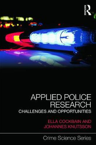 Cover image for Applied Police Research: Challenges and opportunities