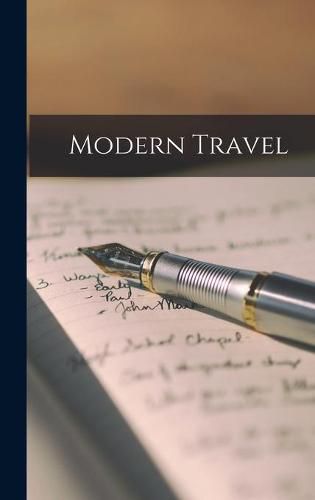 Cover image for Modern Travel