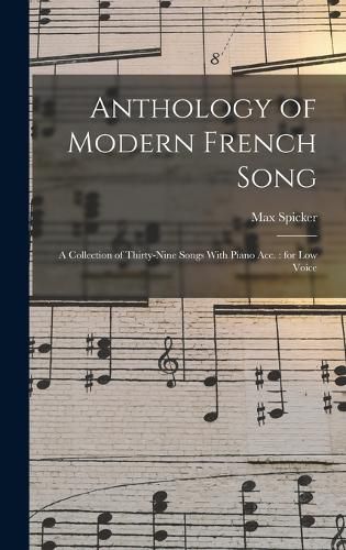 Anthology of Modern French Song