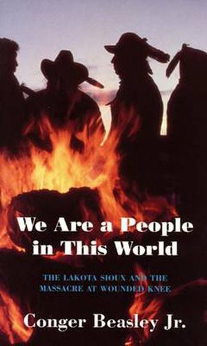 Cover image for We are a People in This World: The Lakota Sioux and the Massacre at Wounded Knee