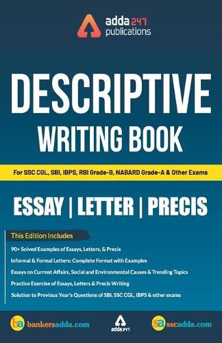 Cover image for Descriptive Writing Book for SSC and Bank Exams (English Printed Edition)