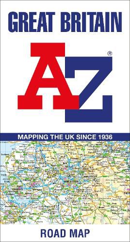 Cover image for Great Britain A-Z-Road Map