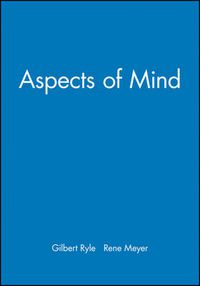 Cover image for Aspects of the Philosophy of Mind