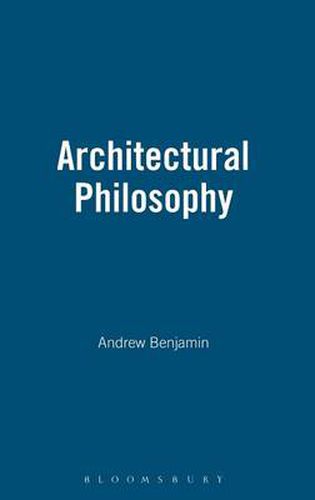 Architectural Philosophy: Repetition, Function and Alterity