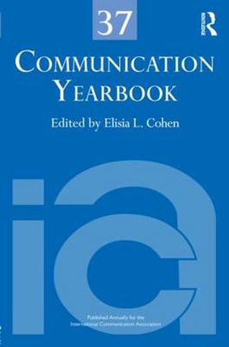 Cover image for Communication Yearbook 37