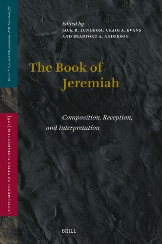 Cover image for The Book of Jeremiah: Composition, Reception, and Interpretation