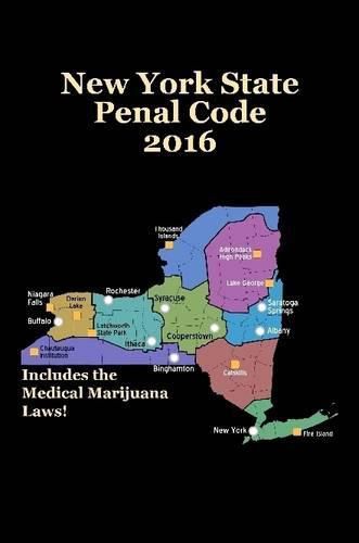 Cover image for New York State Penal Code 2016