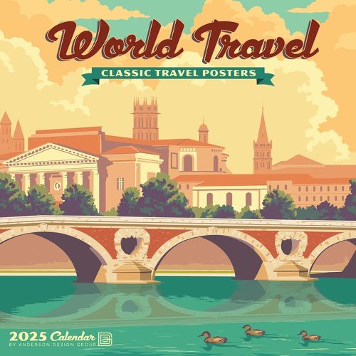 World Travel (Adg) 2026 12 X 12 Wall Calendar