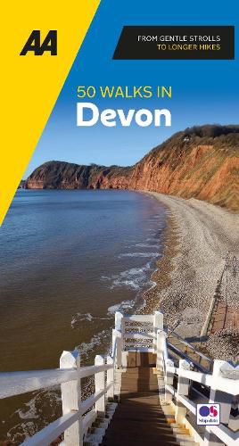 Cover image for AA 50 Walks in Devon