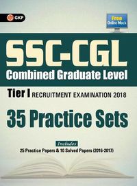 Cover image for Ssc Cgl Combined Graduate Level Tier I 35 Practice Papers 2018