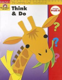 Cover image for Learning Line: Think and Do, Prek - Kindergarten Workbook