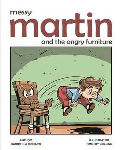 Cover image for Messy Martin and the angry furniture