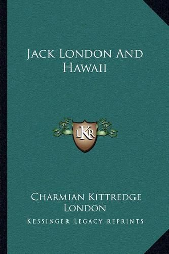 Cover image for Jack London and Hawaii