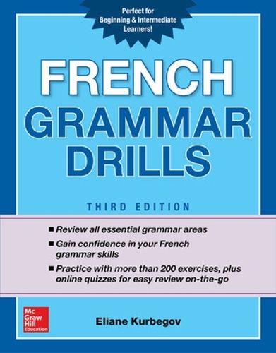 Cover image for French Grammar Drills, Third Edition