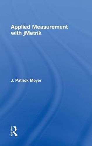 Cover image for Applied Measurement with jMetrik