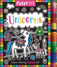 Cover image for Fuzzy Art Unicorns