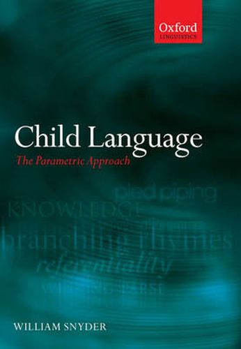 Cover image for Child Language: The Parametric Approach