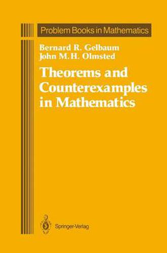 Cover image for Theorems and Counterexamples in Mathematics