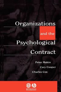 Cover image for Organizations and the Psychological Contract: Managing People at Work