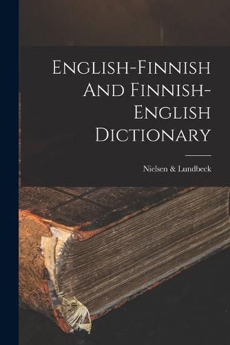 Cover image for English-finnish And Finnish-english Dictionary