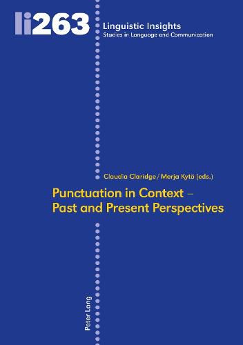 Cover image for Punctuation in Context - Past and Present Perspectives