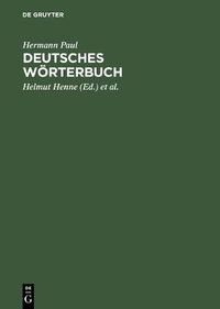 Cover image for Deutsches Woerterbuch