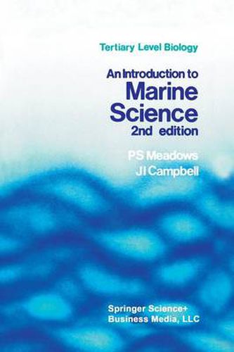 Cover image for An Introduction to Marine Science