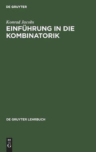 Cover image for Einfuhrung in Die Kombinatorik